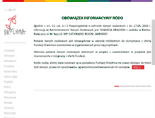 Tablet Screenshot of drachma.org.pl